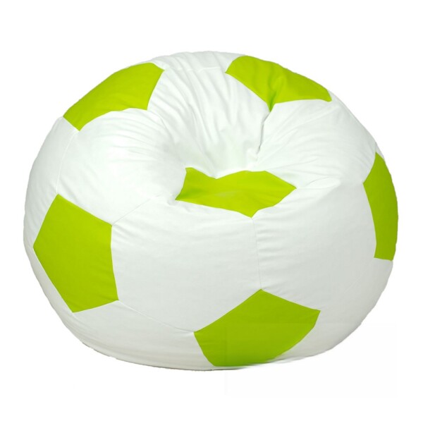 FRONTI Sedací vak - míč 80 cm - bílá + zelená