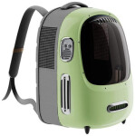 PetKit Breezy2 Smart Cat Carrier zelená / Batoh na mazlíčky / 13x12x18 cm (P7704 Green)