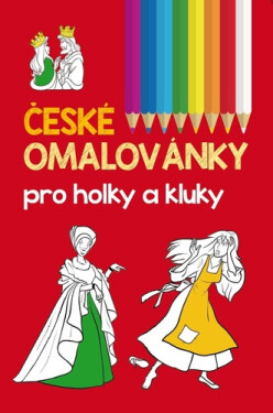České omalovánky pro holky kluky