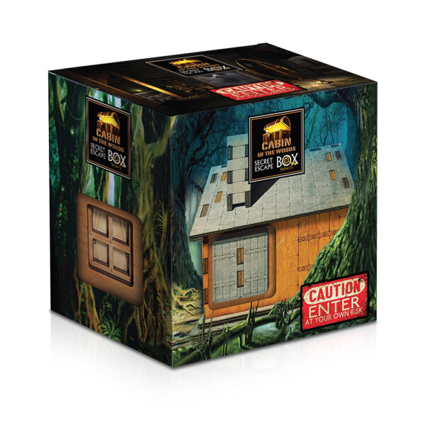 Hlavolamový box - Chata v lese - Albi