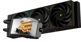 Thermalright Wonder Vision 360 UB černá / AIO vodní chladič CPU / 360mm / ARGB / 6,67" OLED displej (WONDER VISION 360 UB ARGB BLACK)