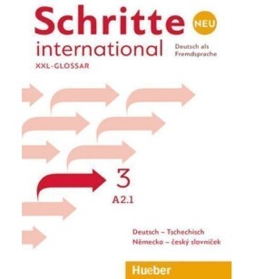 Schritte international Neu 3 - Glossar XXL (Deutsch-Tschechisch)
