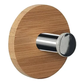 Spirella PUNT-Round dřevěný háček na ručníky bambus / samolepící / průměr 50 mm (7610583147721)