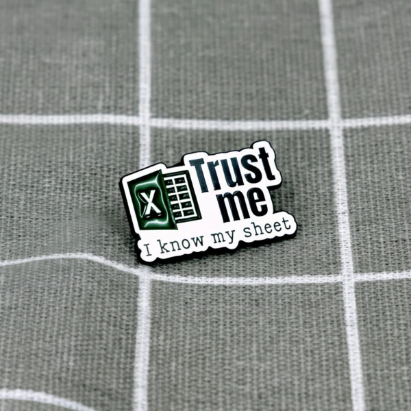 Pinarna.cz Excel - Trust me I know my sheet / Věř mi, znám svou tabulku