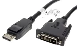 Value DisplayPort - DVI kabel DP(M) - DVI-D(M) 3m / Redukční kabel / Max. rozlišení 1920×1200 / 60Hz (11.99.5611)
