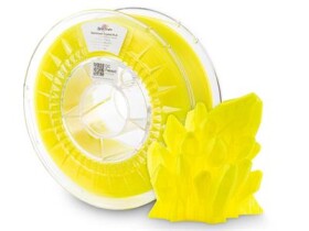 Filament Spectrum PLA Crystal 1,75 mm ELECTRIC YELLOW 1 kg