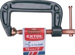 Svěrka stolařská EXTOL PREMIUM 75 mm 8815107
