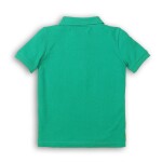 Tričko chlapecké Polo s krátkým rukávem, Minoti, 1POLO 8, zelená - 74/80 | 9-12m