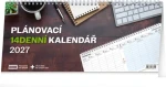 NOTIQUE Pracovní 14denní 2027 / Stolní kalendář / 33 × 14,5 cm
