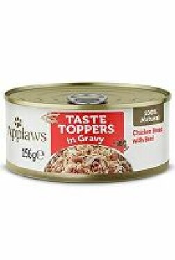 Applaws Dog konz. Toppers Gravy kuře s hovězím 156g