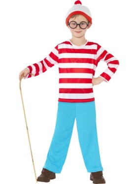 Dětský kostým Where's Wally Odlaw Velikost: 7-9 roků