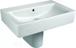 IDEAL STANDARD - Connect Umyvadlo 600x175x460 mm, bez otvoru pro baterii, s přepadem, Ideal Plus, bílá E8101MA