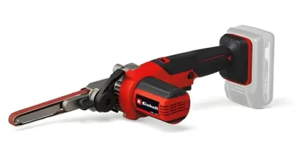 Einhell TE-BF 18 Li - Solo červená/černá / Aku pásový pilník / 18V / 250-1700 m/min / Otočné rameno 90° / Bez aku (4461000)