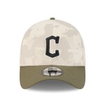 New Era Pánská kšiltovka Cleveland Guardians MLB 2025 Armed Forces 39THIRTY Flex Velikost: M/L