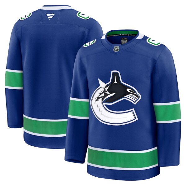 Fanatics Pánský Dres Vancouver Canucks Premium Home Jersey Velikost: