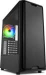 Sharkoon SK3 černá / RGB / ATX / 1x 120mm / bez zdroje / průhledná bočnice (4044951030170)