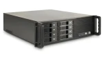 Inter-Tech IPC 3U-3508 černá / Serverová skříň / 3U / ATX / 8x 2,5"/3,5" hot-swap / 2x USB 3.2 Gen1 (88887335)