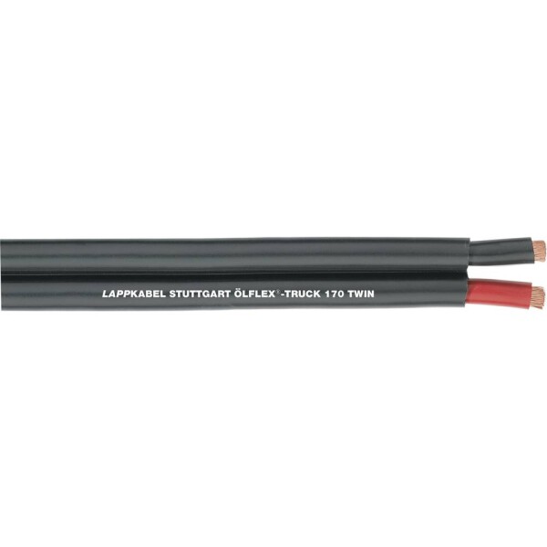 LAPP ÖLFLEX® TRUCK 170 TWIN 7027057/1 kabel k bateriím 2 x 16 mm², metrové zboží, černá