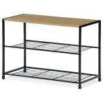 Botník, mdf, hnědá, GD-413 OAK