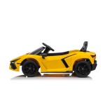 Mamido Dětské elektrické autíčko Lamborghini Revuelto žluté
