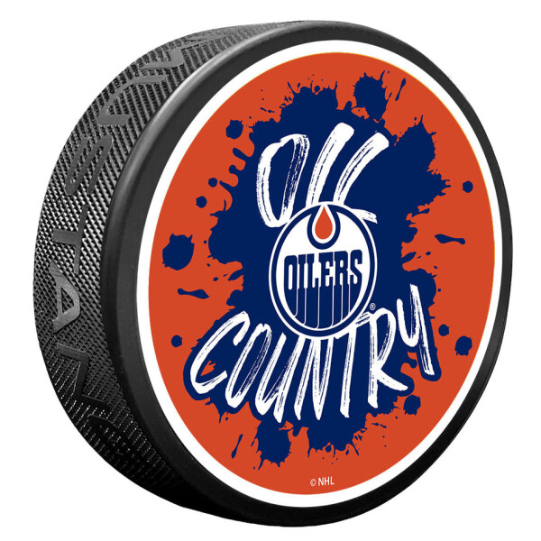 Mustang Puk Edmonton Oilers NHL Slogan