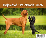 Stolní kalendář 2026 Helma MiniMax - Pejskové