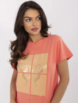 Tričko CLM TS 1704.85 coral M