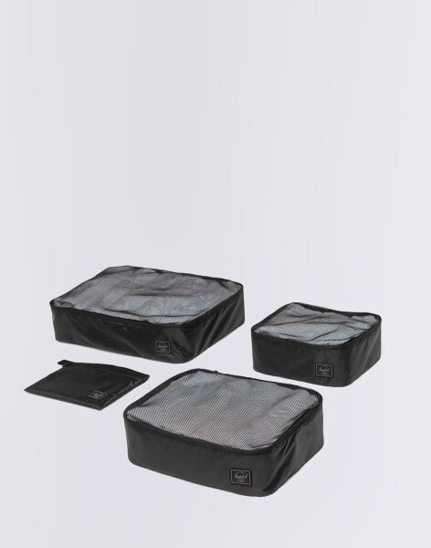 Herschel Supply Kyoto Packing Cubes Black Tonal