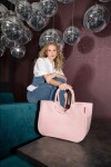 Nákupní taška Reisenthel Loopshopper L Frame Twist blush