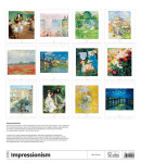 Nástěnný kalendář 2026 Helma - Impressionism, 45 x 52 cm