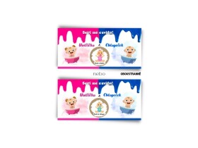 Vzpomínkový odlitek Los oznámení pohlaví holčička nebo chlapeček čekáme miminko: Holčička