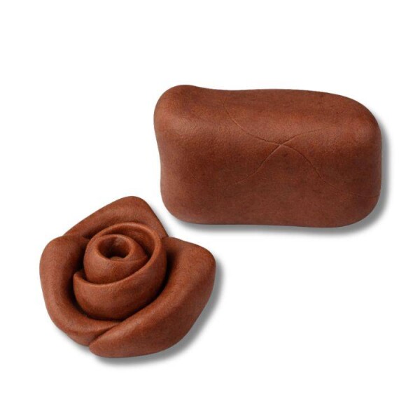 Dortisimo Pravý marcipán SweetArt 30 % mandlí tmavě hnědý (150 g)