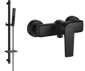 MEXEN - Lynx DQ72 sprchová baterie s příslušenstvím, černá 74594DQ72-70