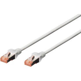 Digitus DK-1644-070 RJ45 síťové kabely, propojovací kabely CAT 6 S/FTP 7.00 m šedá bez halogenů, kroucené páry , s ochranou, samozhášecí 1 ks