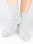Ponožky Noviti SB133 Wool Bunting 36-41 šedá 36-41
