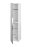 Kielle - Idolio Vysoká skříňka závěsná 155x35x35 cm, lesklá bílá 50224010