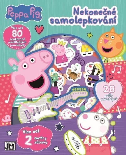 Prasátko Peppa - Nekonečné samolepkování - kolektiv autorů