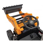 Mamido Dětský elektrický bagr JCB s lopatou žlutý