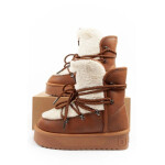 D.Franklin dámské zateplené zimní boty hnědé dámské 40