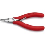 Knipex 38 91 200 pro elektroniku a jemnou mechaniku ploché jehlové kleště 45° zahnuté vanadová elektrikářská ocel 200 mm