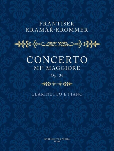 Koncert Es dur pro klarinet orchestr op. 36