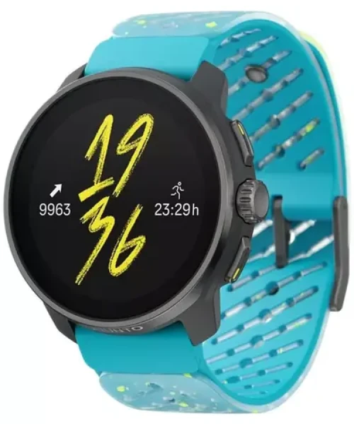 Suunto Race S Titanium modrá / Chytré hodinky / 1.32" AMOLED / 466 x 466 / Bluetooth / voděodolné (SS051153000)