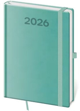 Diář 2026 denní A5 Print Pop - světle zelená