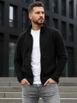 Pánská mikina BX4771 černá - FashionStreet XL