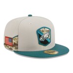 New Era Pánská kšiltovka Philadelphia Eagles NFL 2023 Salute to Service 59FIFTY Fitted Velikost: 7 1/4