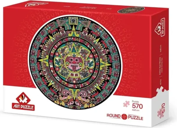 ART PUZZLE Puzzle Aztécký sluneční kámen