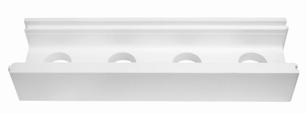 Polystyrenová tvárnice POWER-S -- žlabová, průběžná; 1 009,5 x 270 x 170