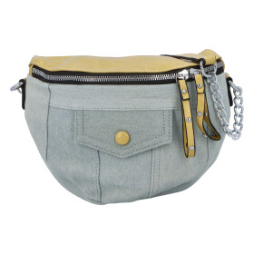 Retro jeansová ledvinka Roy4l, žlutá