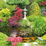 Nástěnný poznámkový kalendář 2026 NOTIQUE - Zahrady, 30 x 30 cm