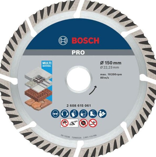 BOSCH 2608615061 diamantový kotouč 150 mm mm 2608615061